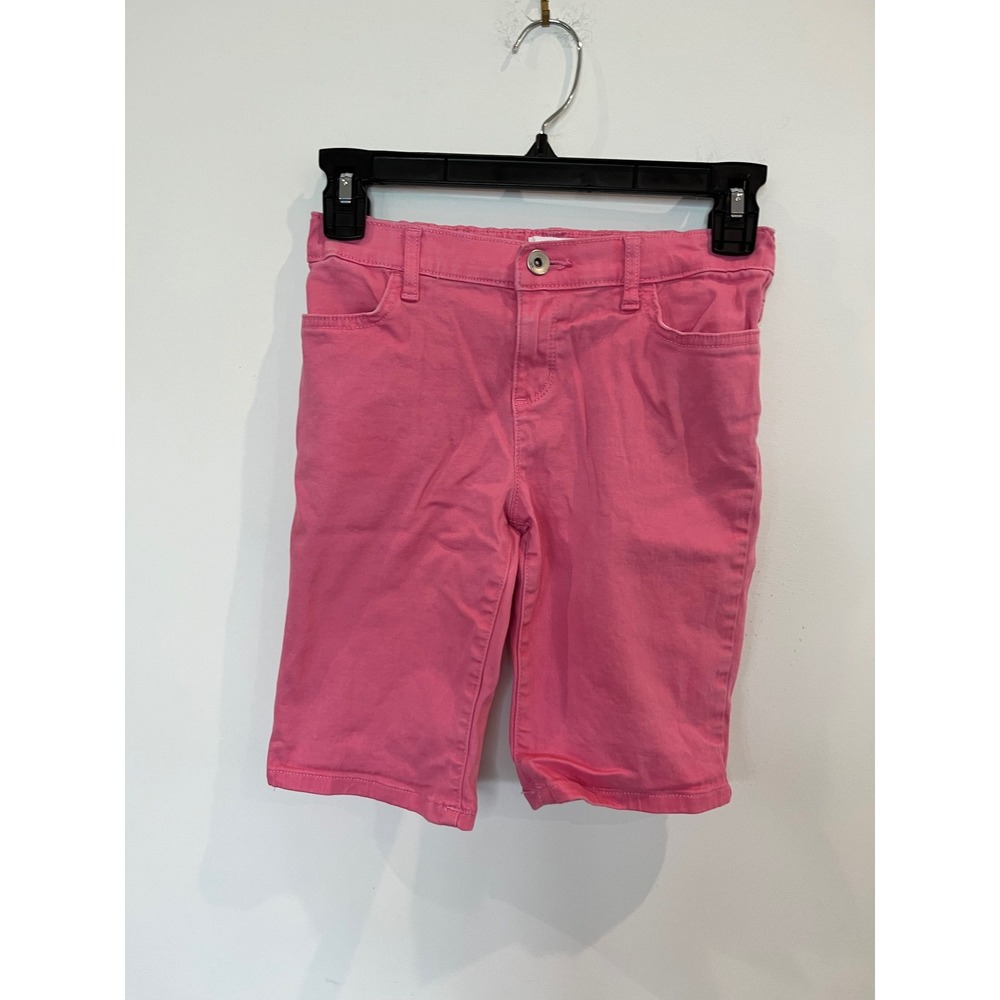 The Children's Place Girls Pink Bermuda Denim Shorts Size 10 - B034